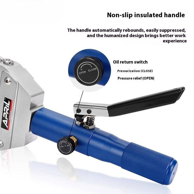 Car Air-Conditioning Pipe Pressing Machine Manual Hydraulic Hose Crimping Tool