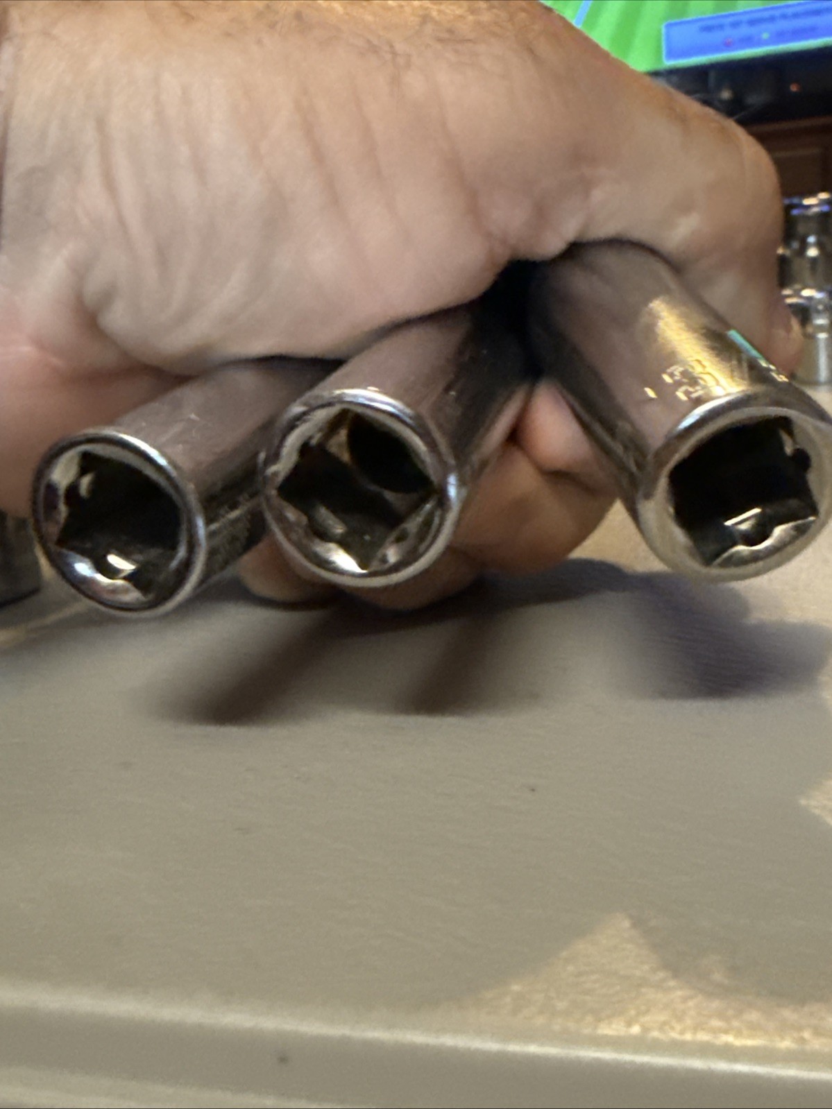 Craftsman 1/2″ Drive 10 Piece SAE Deep Socket Set CMMT 12 Point