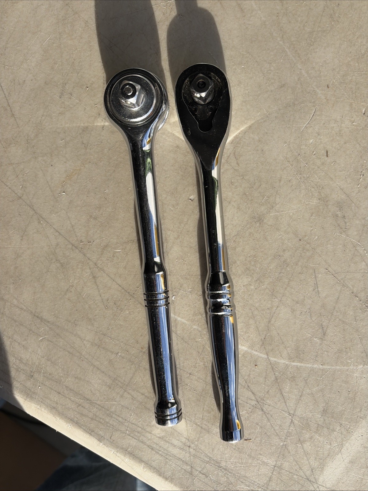Lot Of 2 Husky 3/8 Ratchet 22202 & A4 Quick Release Ratchets