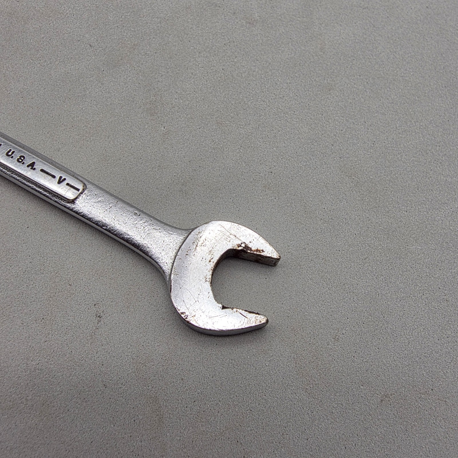 Craftsman Tools V Series Open End Wrench 3/8″ X 7/16″ USA