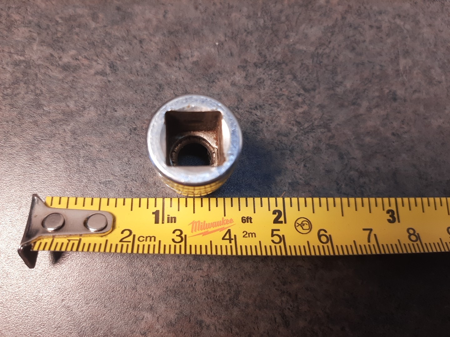 Snap-on 3/8″ Drive 3/8″ SAE Shallow 12 Point Socket F121 USA