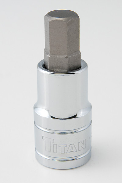 Titan 15611 1/2-Inch Drive x 11mm Hex Bit Socket – 11 mm