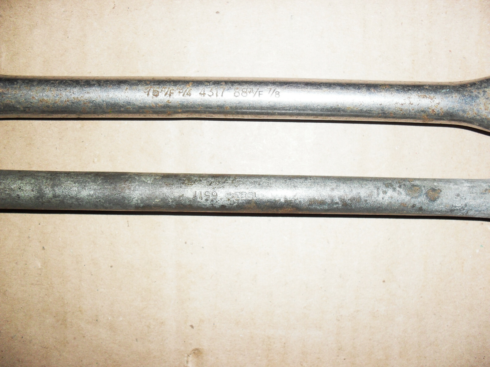 BRITOOL WRENCH SPANNERS 1953, 6517-7/16W x 4320-1/2W & 4317-75 AF3/4 x 88AF7/8