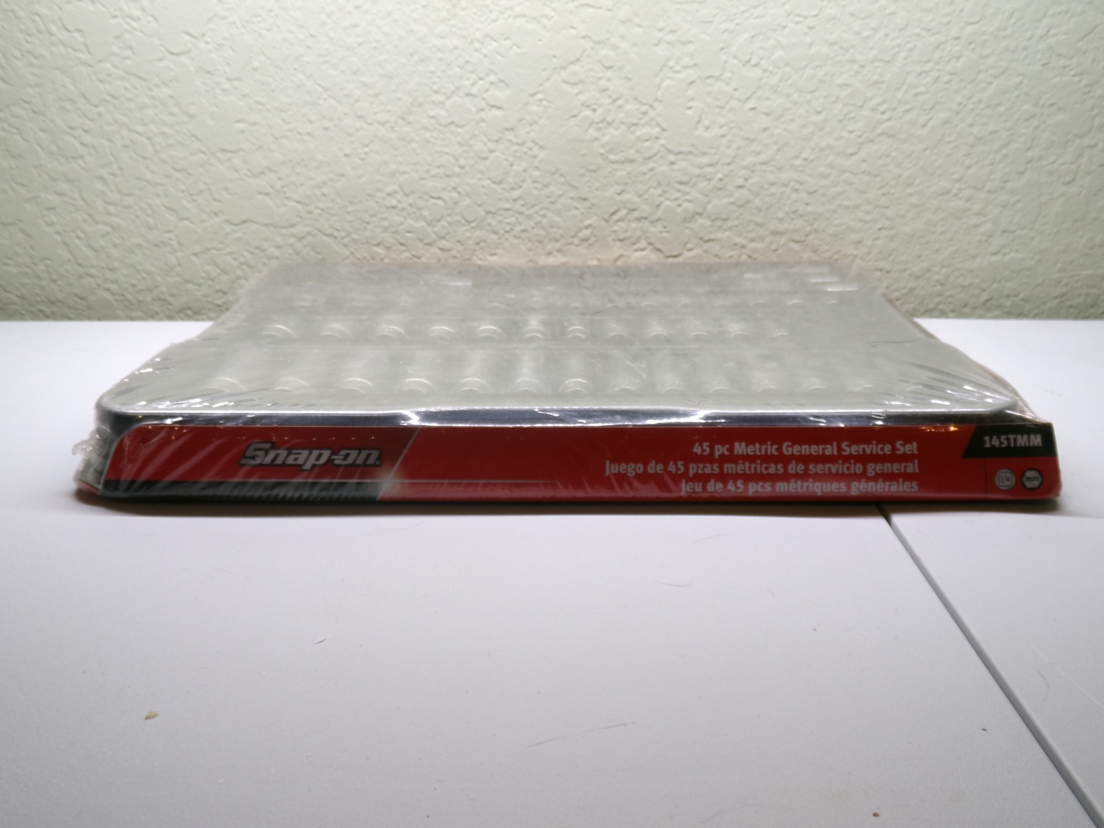 SNAP-ON 145TMM VINTAGE 45pc METRIC GENERAL SERVICE SET 1/4″ DRIVE