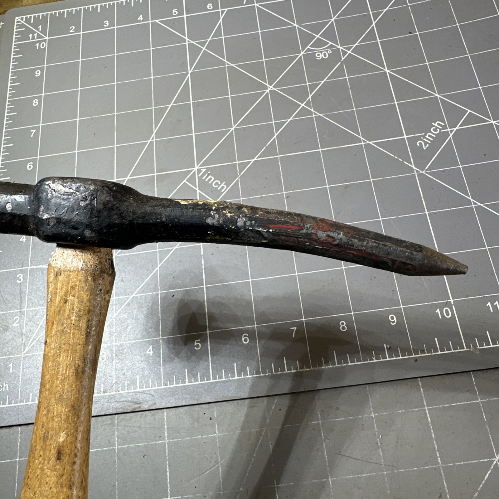 Vintage Auto Body Pick Bumping Hammer Wood Handle⁠