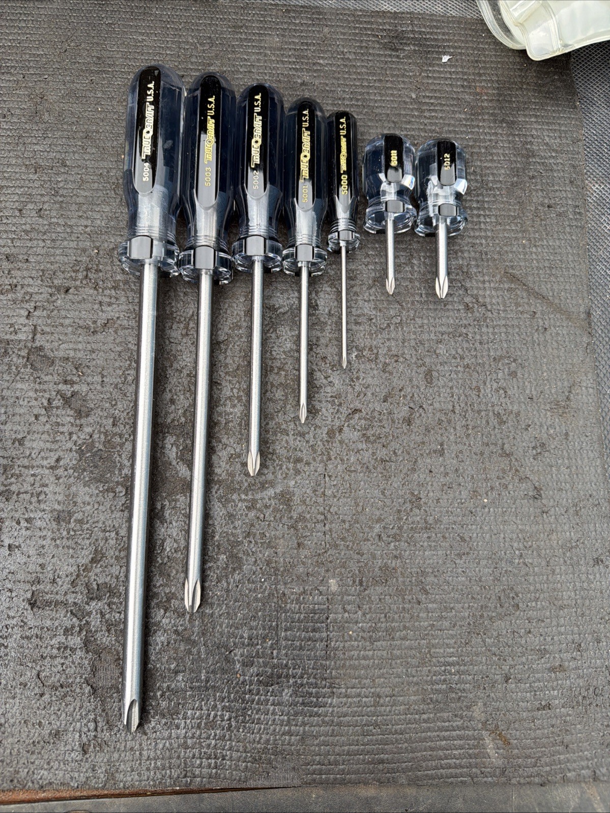 Truecraft Tools USA 7pc Phillips Screwdriver Set Rare Nos Somerset New Jersey