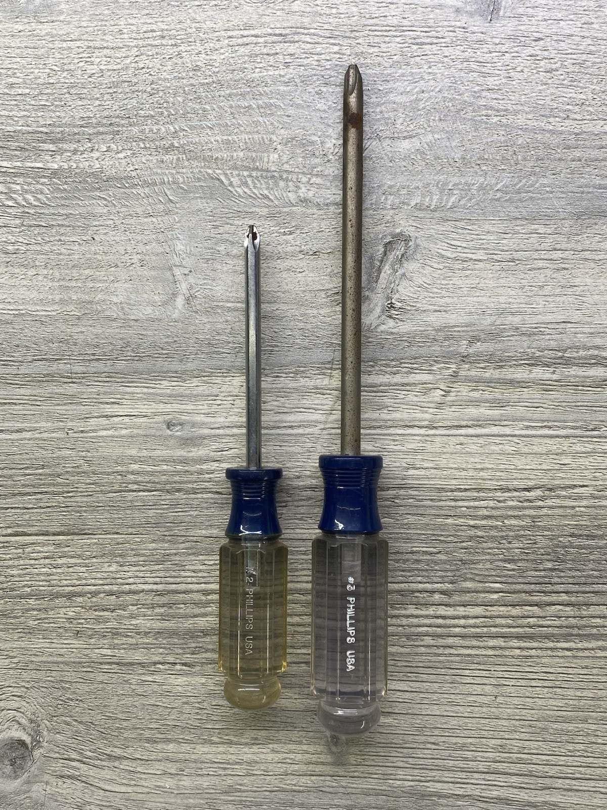 Lot Of 7 Craftsman Flat Head & Phillips Screwdrivers – Made In USA – Good Heads!