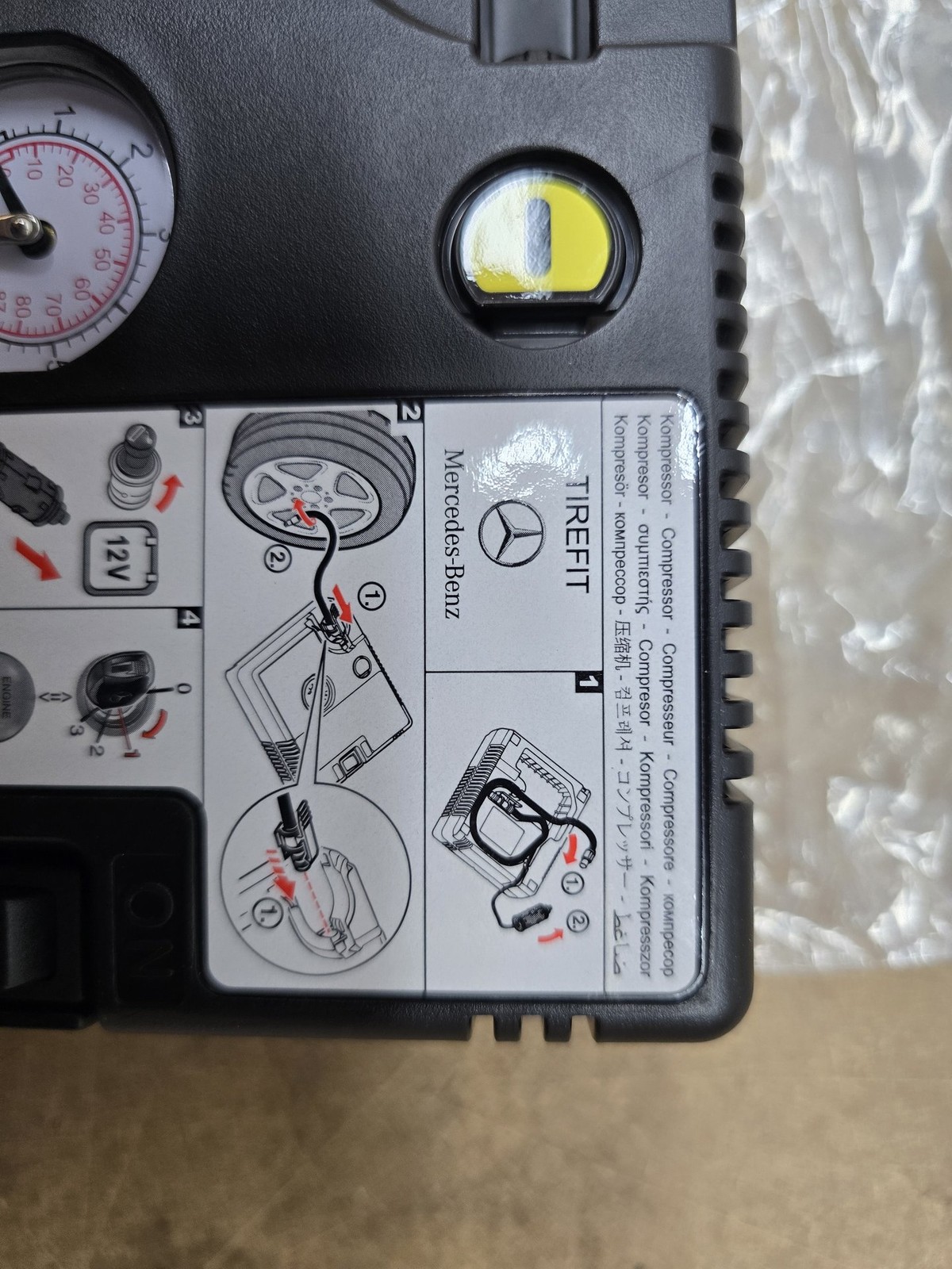 2018-2022 MERCEDES A CLASS W177 TYRE PUMP AIR PUMP COMPRESSOR