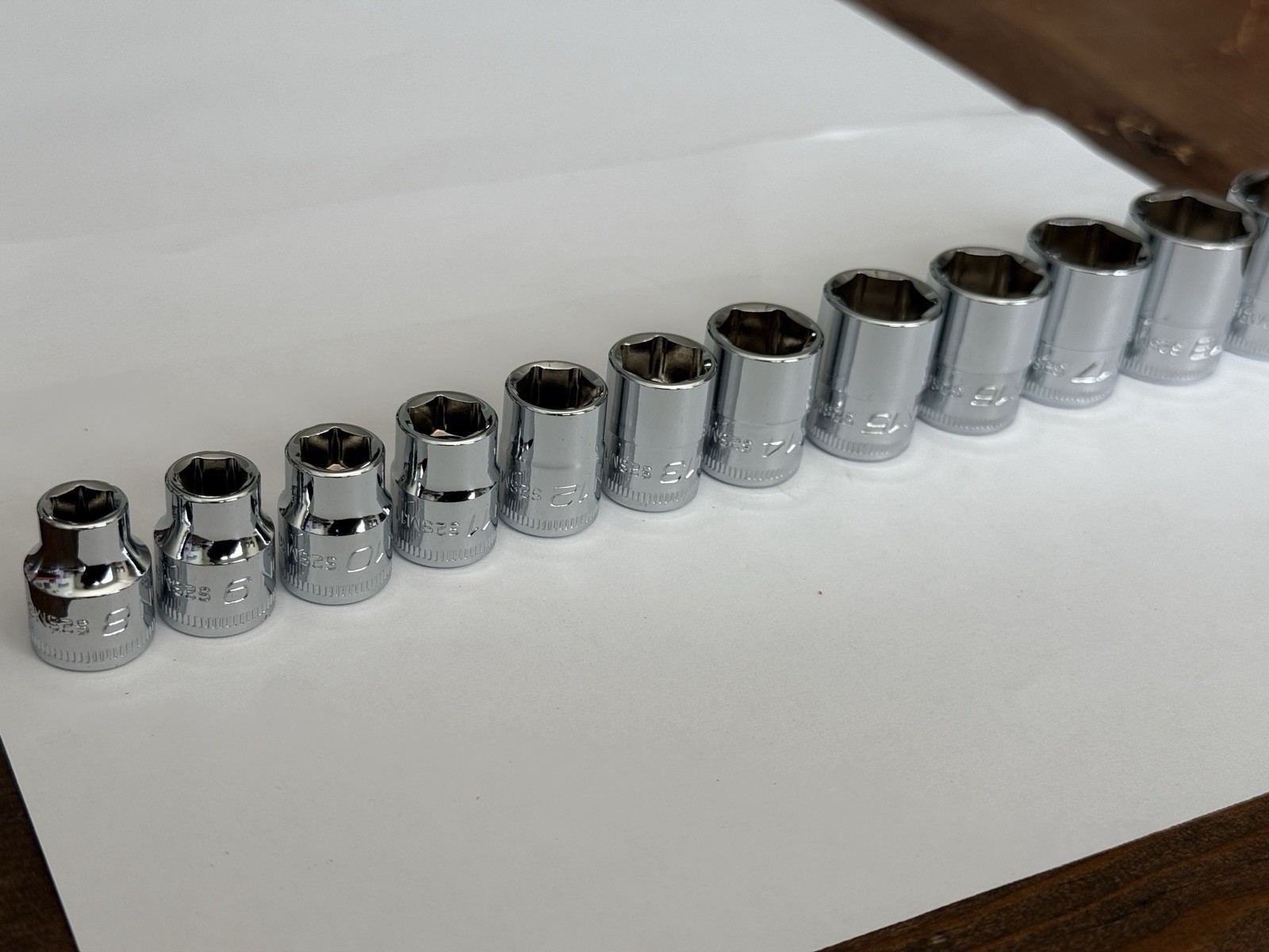 ICON 3/8” Drive 6Pt Metric Shallow & Deep Socket Chrome – Choose Size mm