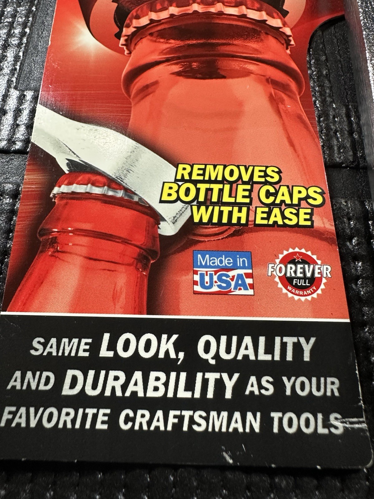 NOS 🔥 Sears Craftsman USA 🇺🇸 Bottle Cap Wrench Bottle Opener 44500 MINT*