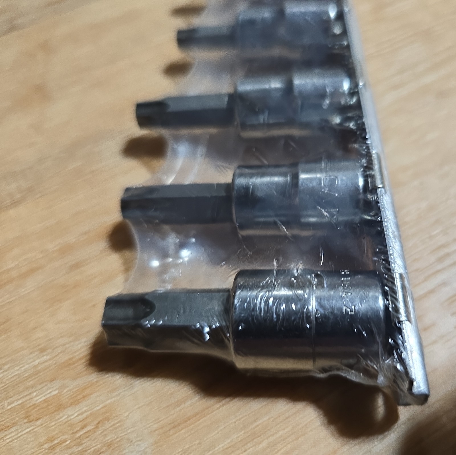 CAT Tools Torx Socket Set 10 piece t10-t55 E8 Snap-on Caterpillar Chrome