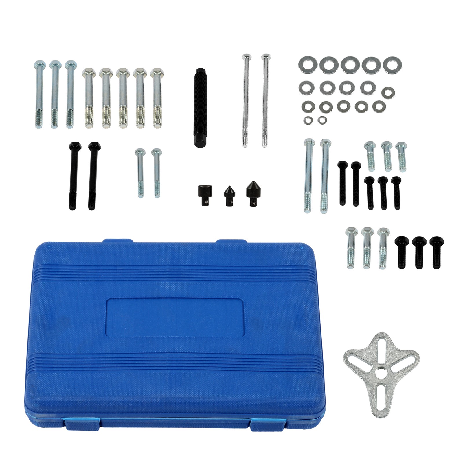 46 Pieces Balancer Puller Set Steering Wheel Gear Puller Crank Shaft Pulley New