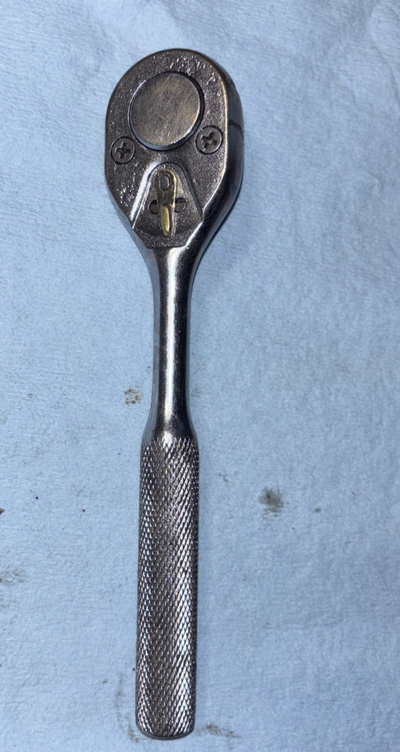 Vintage Proto USA 5249 3/8″-Drive Pear Head Ratchet, 7″