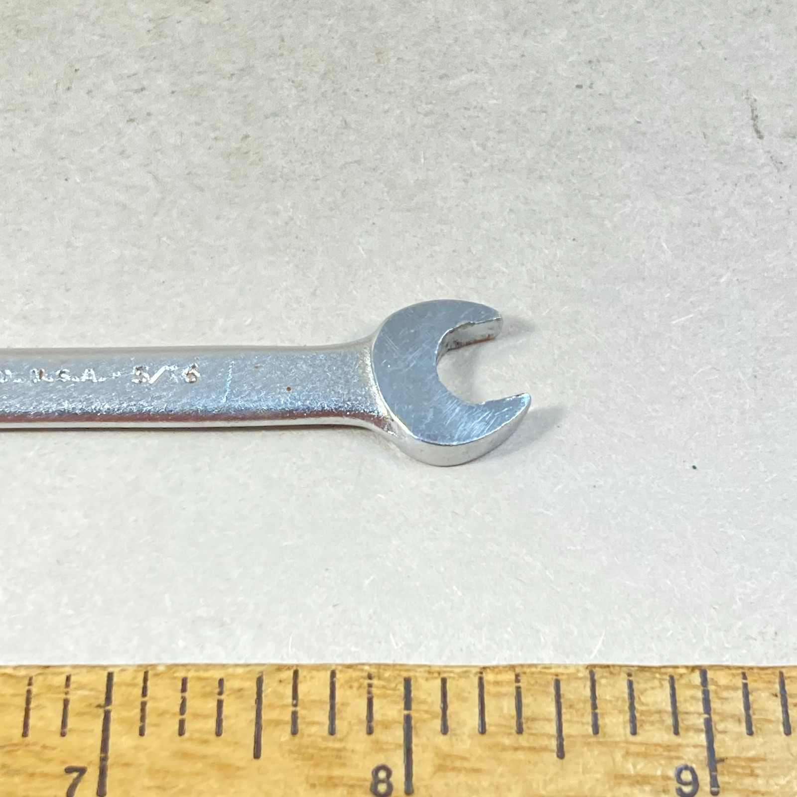 Proto Wrench Open End 3/8″- 5/16″ Flat Shaft #3020 USA
