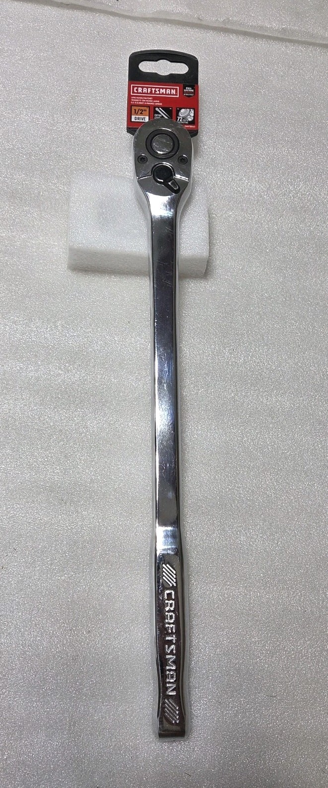 CRAFTSMAN CMMT99441 1/2″ Drive 72-Tooth Quick-Release Long 15-Inch Ratchet N£W