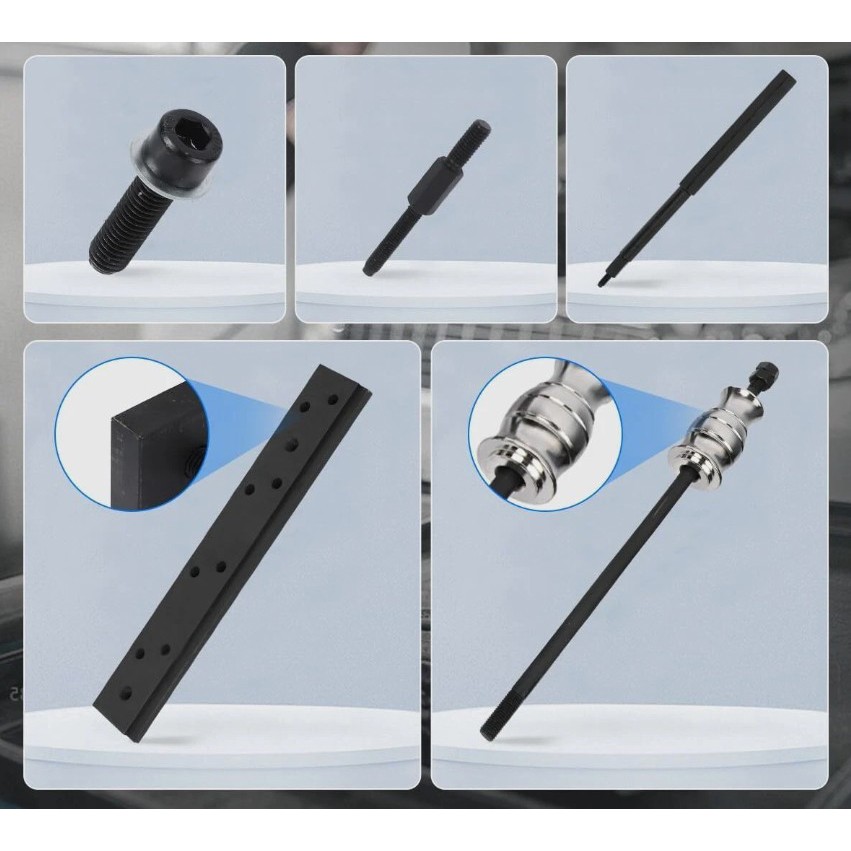 Fuel Injector Rail Assembly Replacer Master Tool Kit w/Box For EN-51146 GM51146