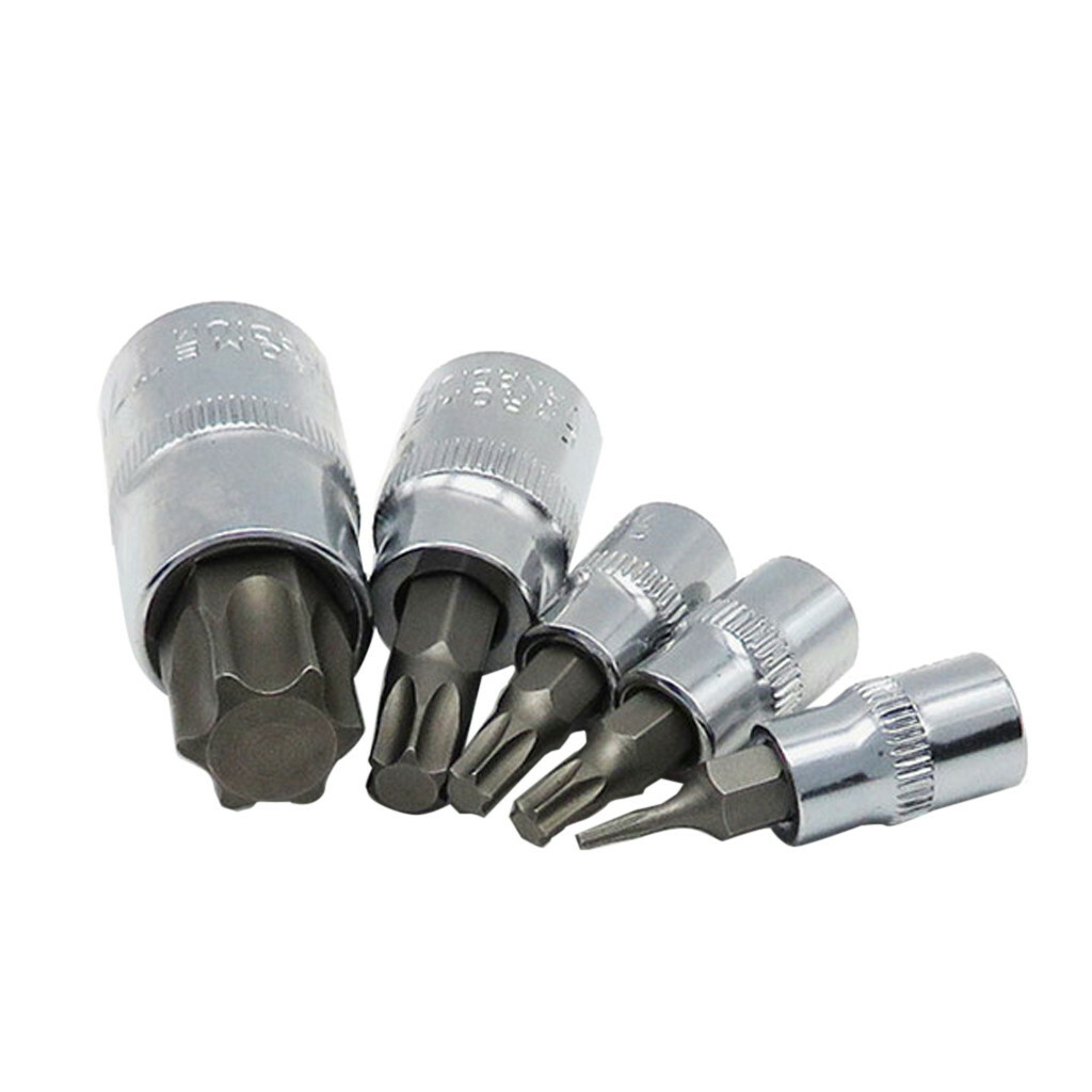 60Pcs Master Torx Socket Set Tamper Proof Security Bits Torx Plus External Star