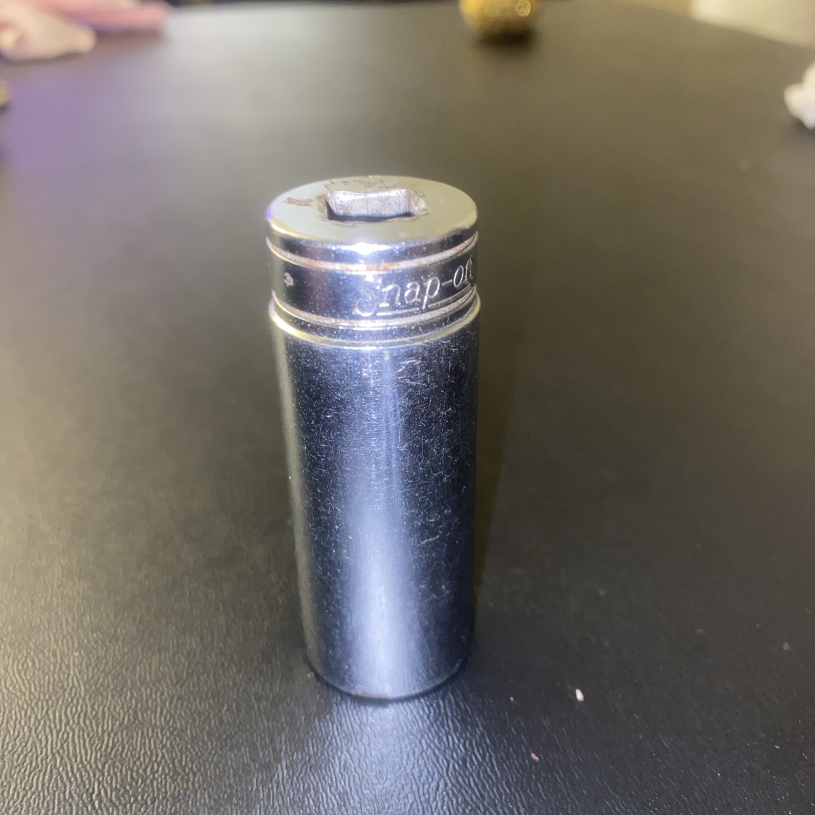 Snap-on Tools SFS241 3/8″ Drive 3/4″ SAE 6-Point Deep Chrome Socket USA Snap On