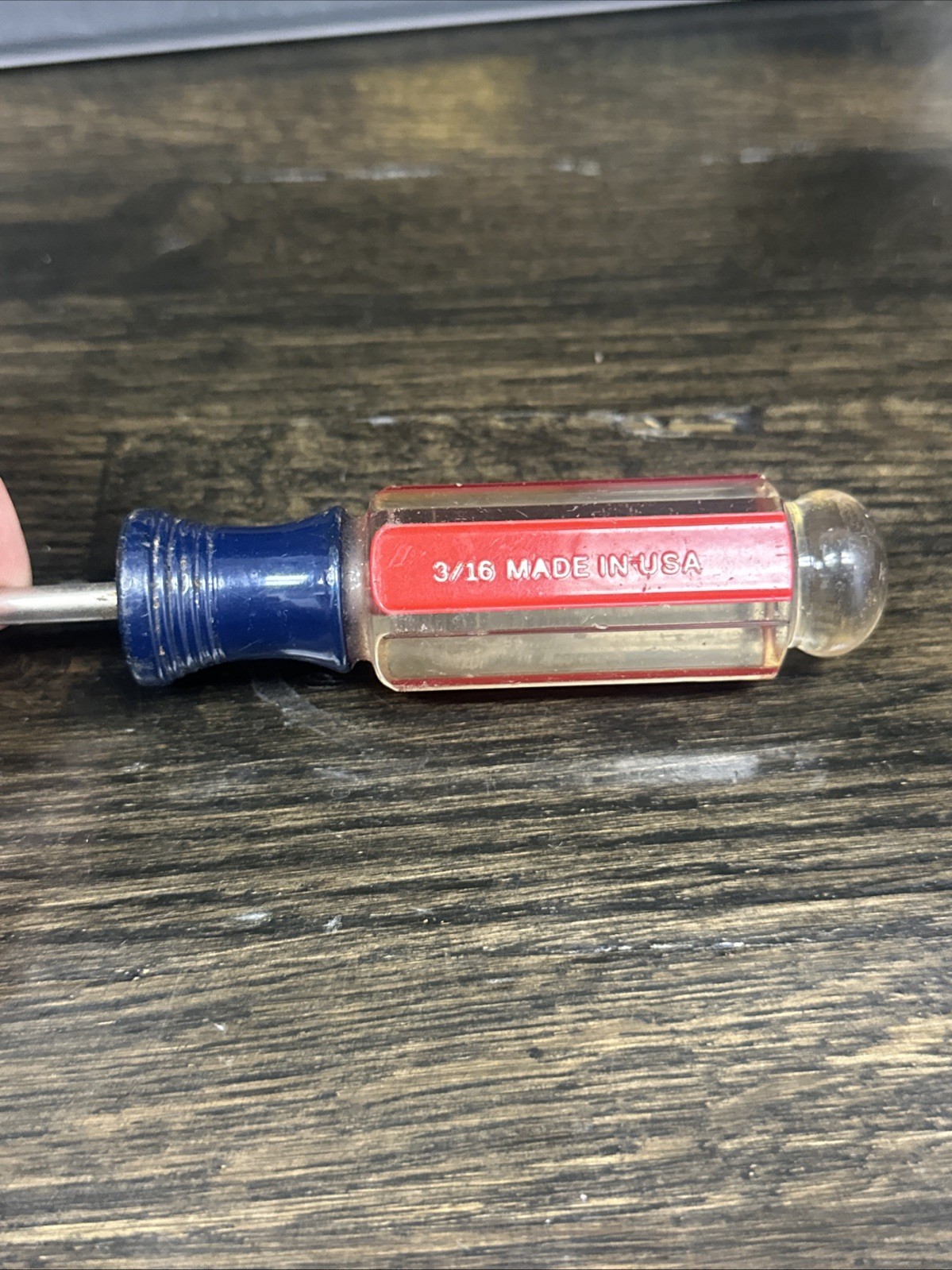 Craftsman Screwdriver 41248 Flat Slotted 7.5″ Blade 3/16″ USA