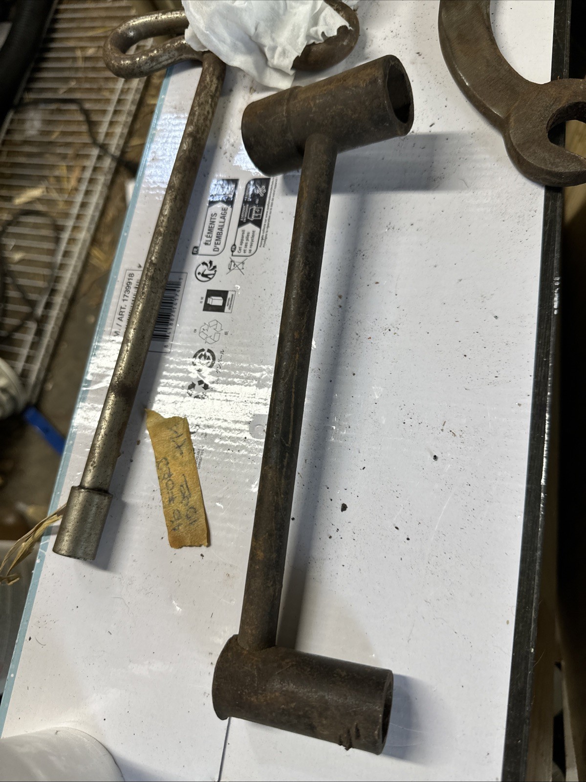 double-ended hex nut socket wrench