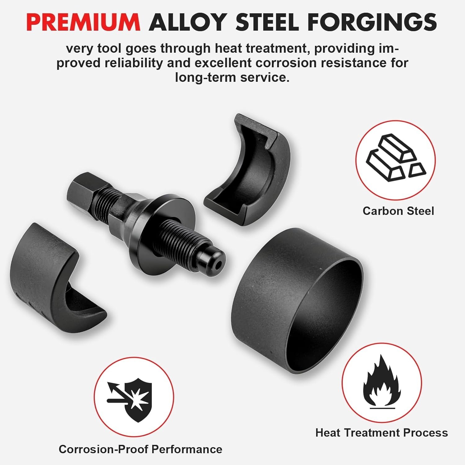 User-Friendly Pulley Puller Kit for Efficient Vehicle Maintenance – Fits Many