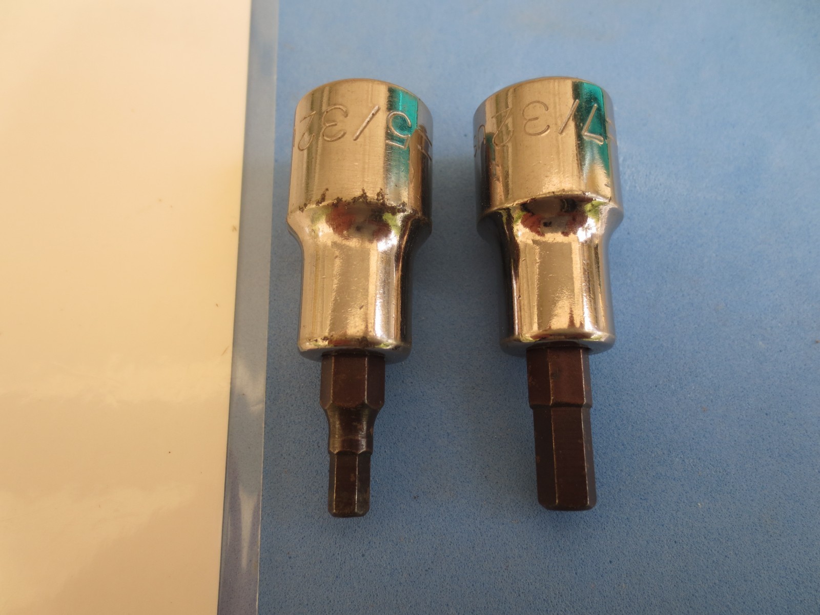 2pc Set, 5/32″ and 7/32 Hex Bit Socket Driver, 3/8″ Drive ★★ Made in USA ★★