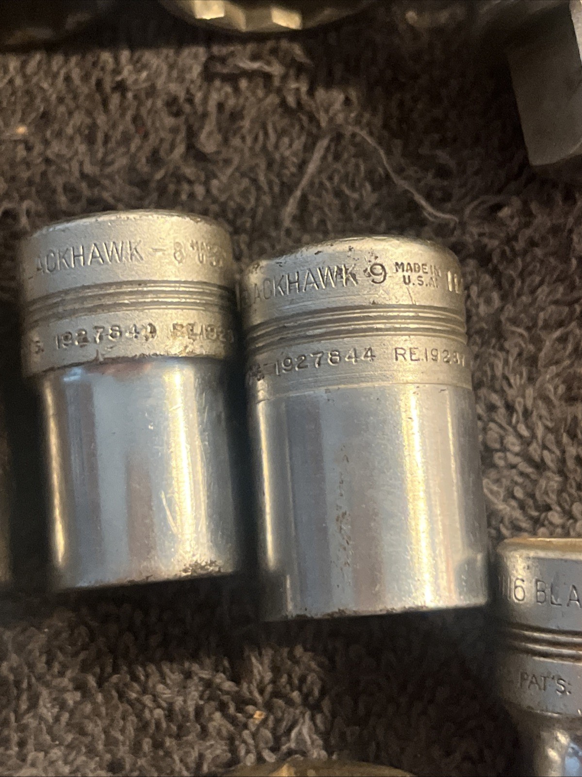 Blackhawk Tools 1940’s 15 Pc 1/2″ Drive Socket Set 7/16″ – 1 1/16″ 49997 Ratchet