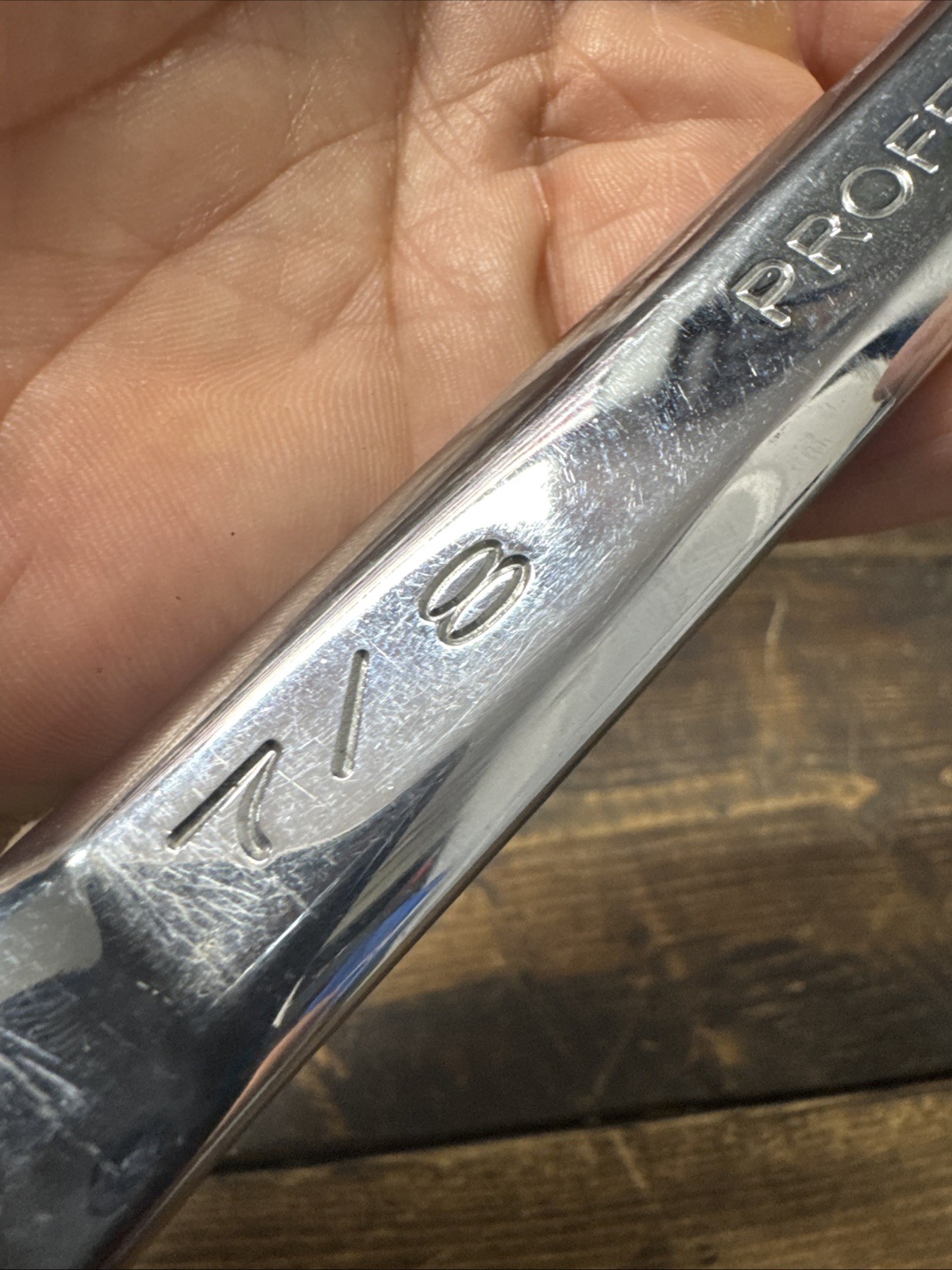 Nice USA Craftsman PRO 42241 7/8″ Raised Panel Full Polish Wrench-No Etchings