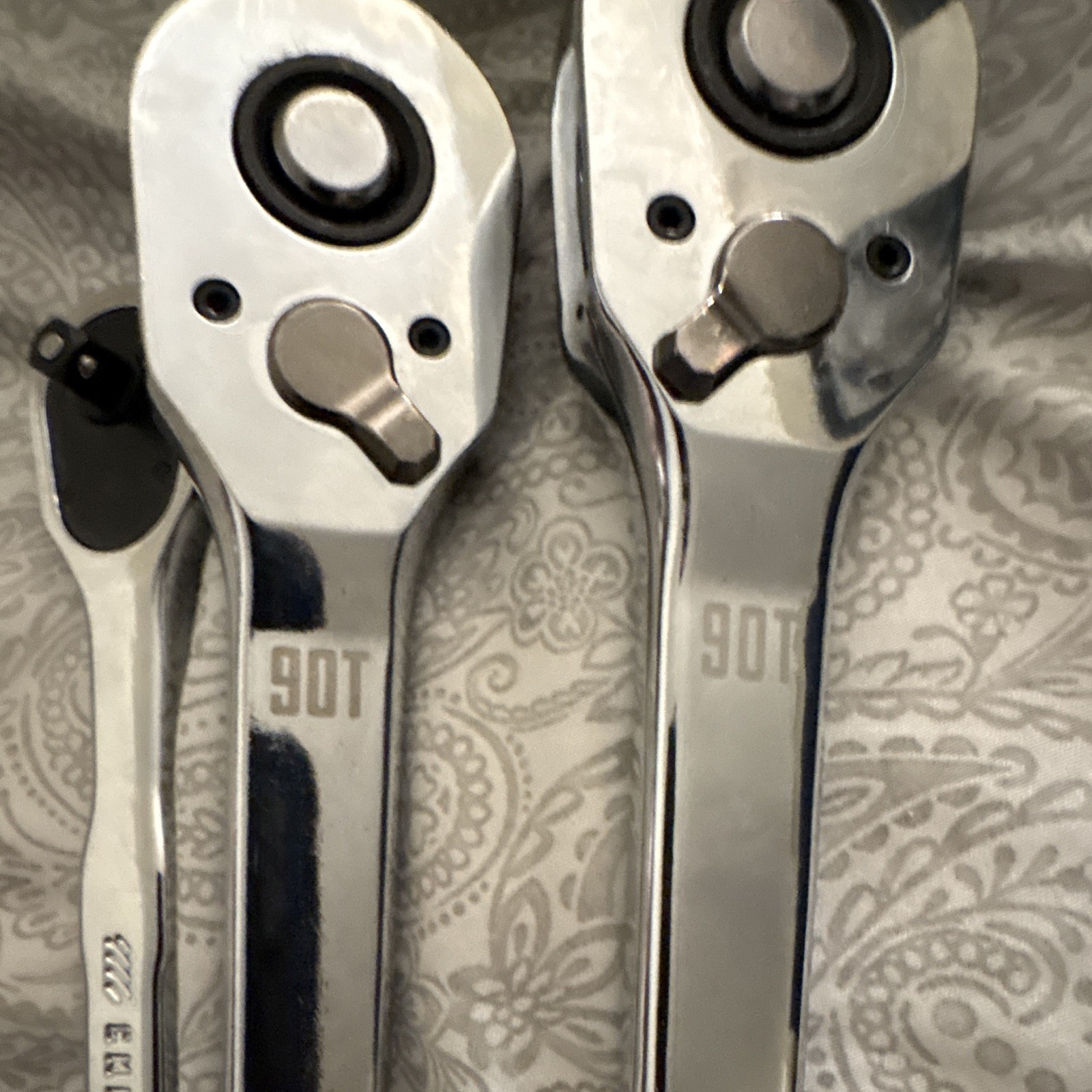 Two 1/2 90T Ratchets And One 1/4 Ratchet Thay Are New But Have Know Tags
