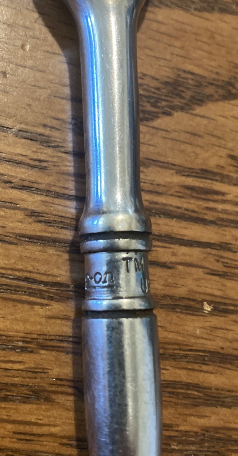 SNAP ON 1/4″ Ratchet Wrench TM70 B USA READ!