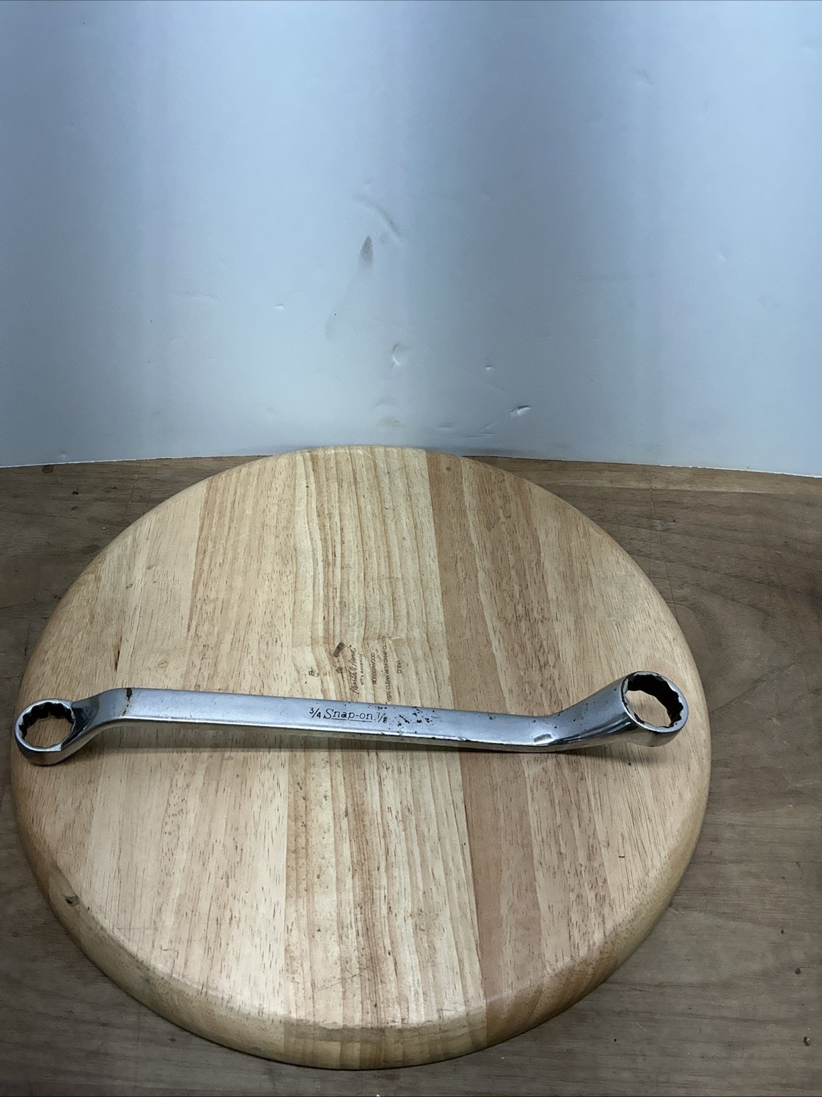 Snap On Tools SAE Wrench 12 Point Box End Off Set 3/4″ – 7/8″ XO2428 USA (T)