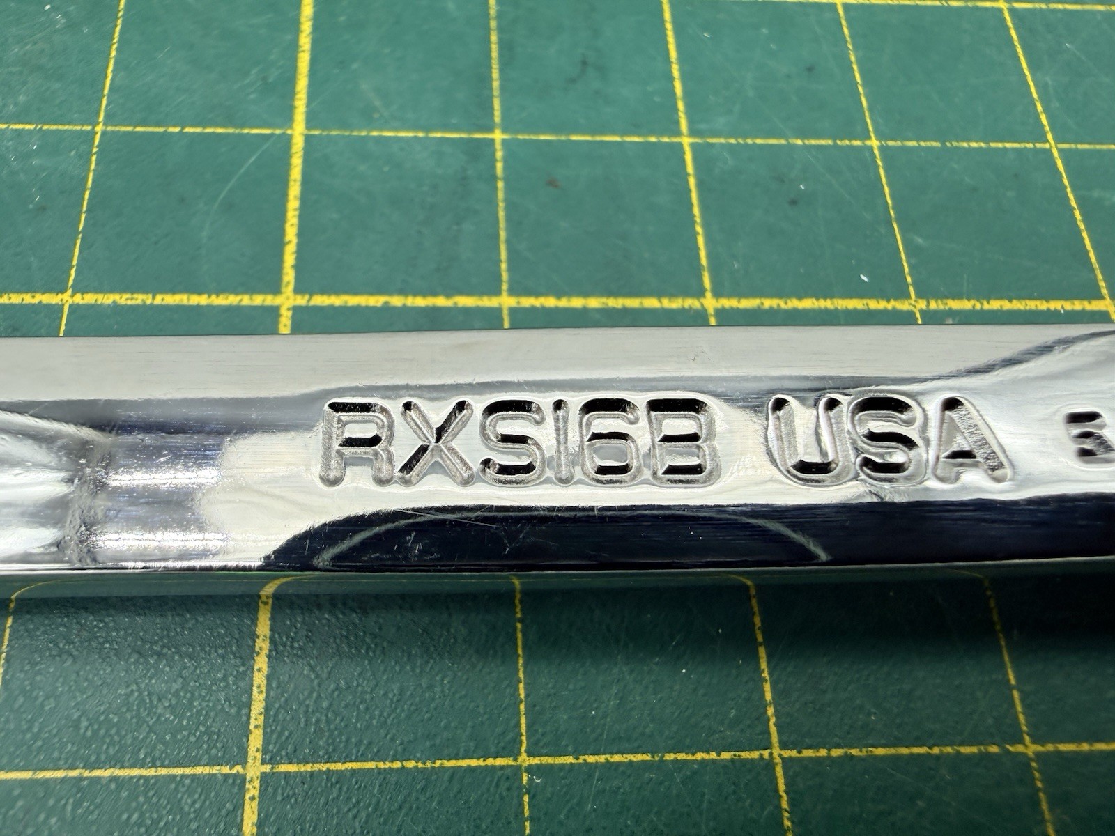 Snap-On Tools RXS16B 1/2″ 6 Point SAE Open-End/Flare Nut Wrench USA – NEW!