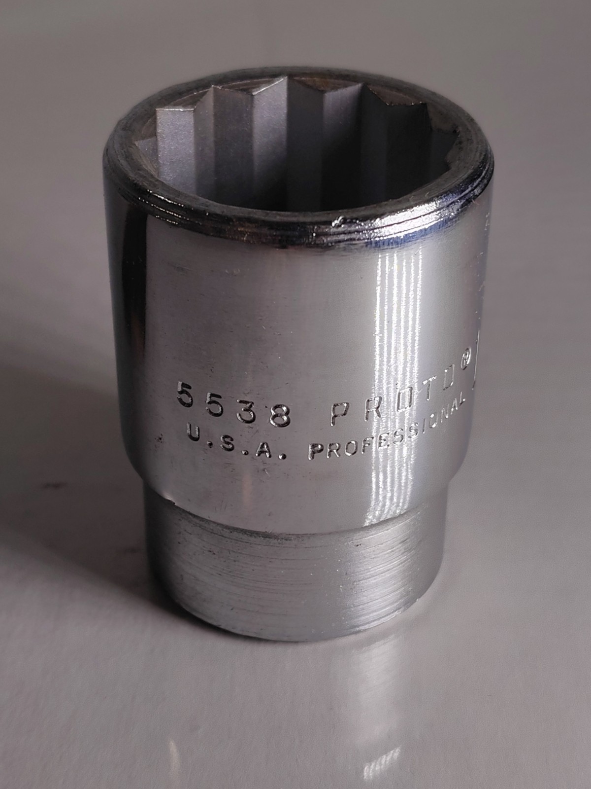 Proto 5538 1-3/16″ 12 Point Socket 3/4″ Drive Made In USA