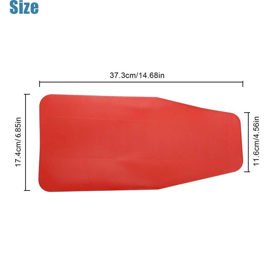 2PCS Universal Flexible Oil Draining Funnel Tool Car Fluid Filled Drainage Red
