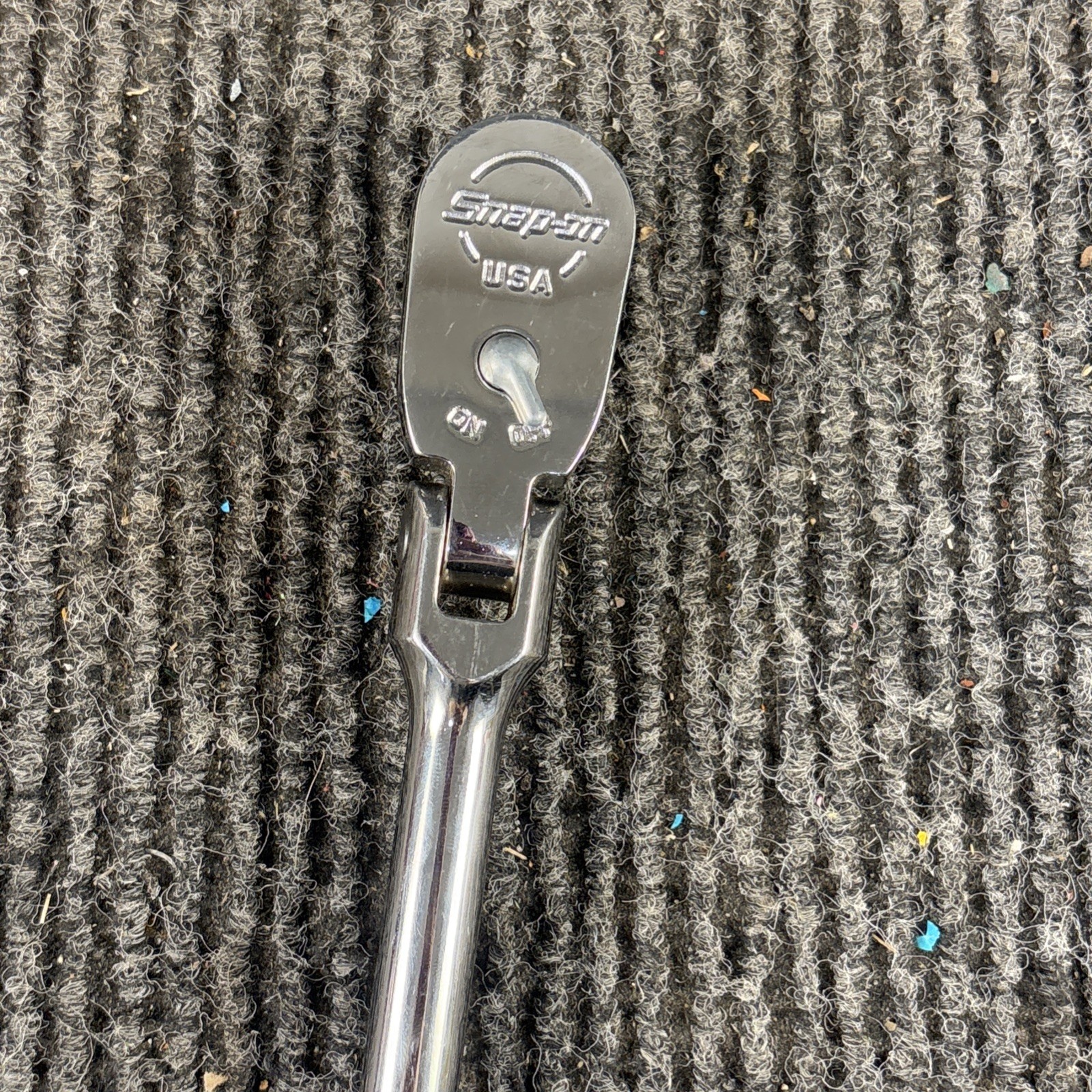 Snap-on FBF80A 3/8″ Dual 80® Technology Standard Handle Bent Flex-Head Ratchet