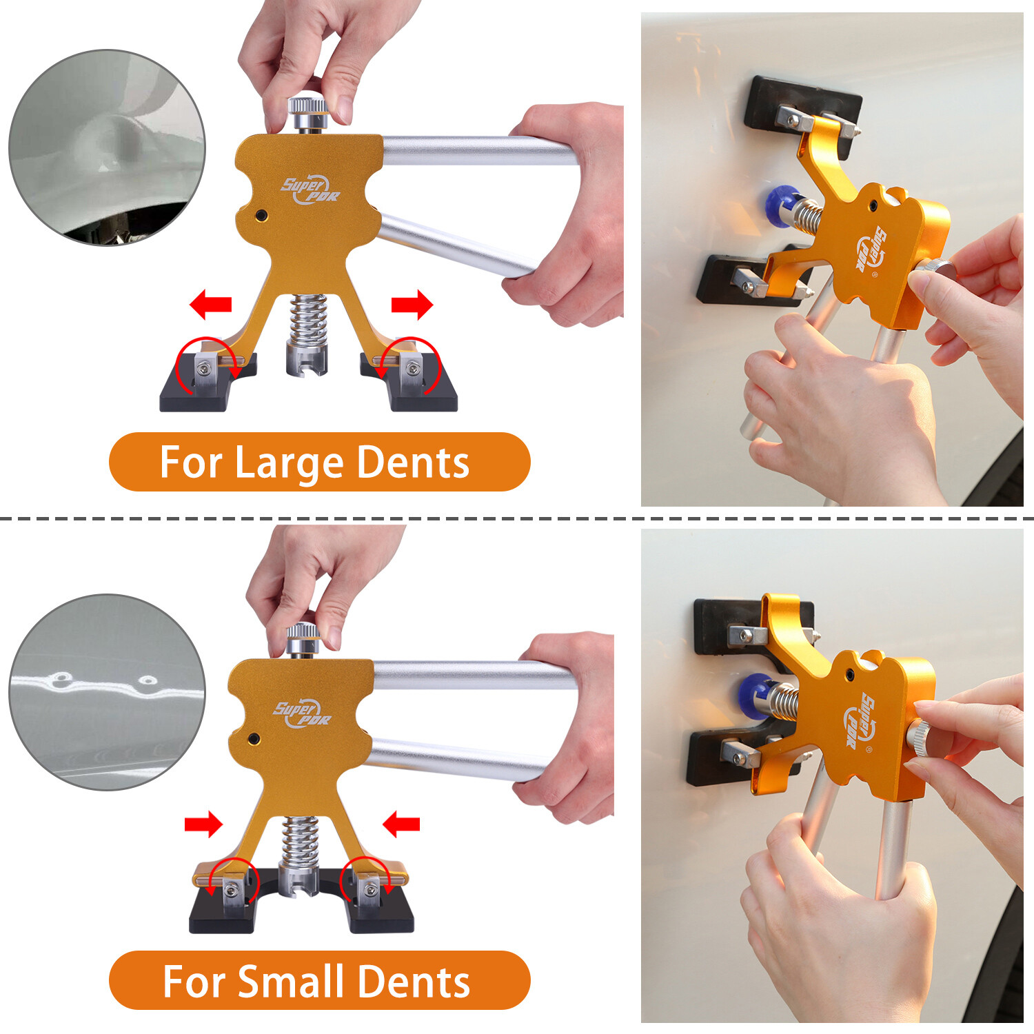PDR Full Set Tool Dent Repair Kit Paintless Dent Removal Tools Dent Puller Kit