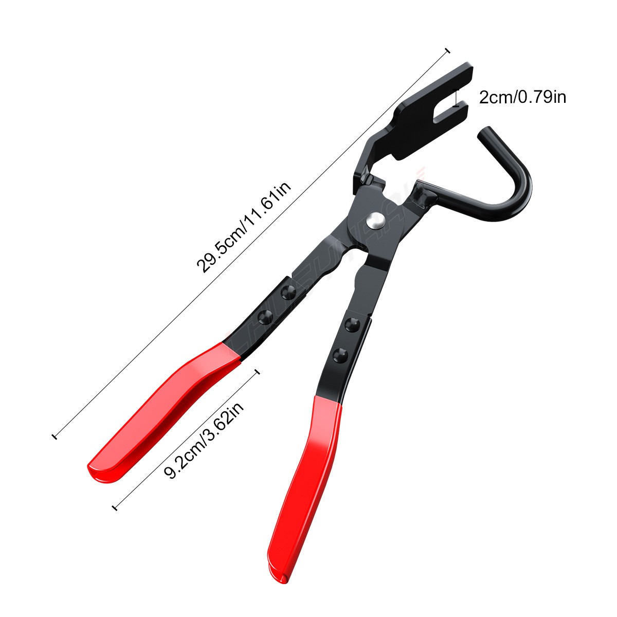 2026 NEW Upgrade Exhaust Hanger Removal Pliers Tool for Car Red Rubber-Universal