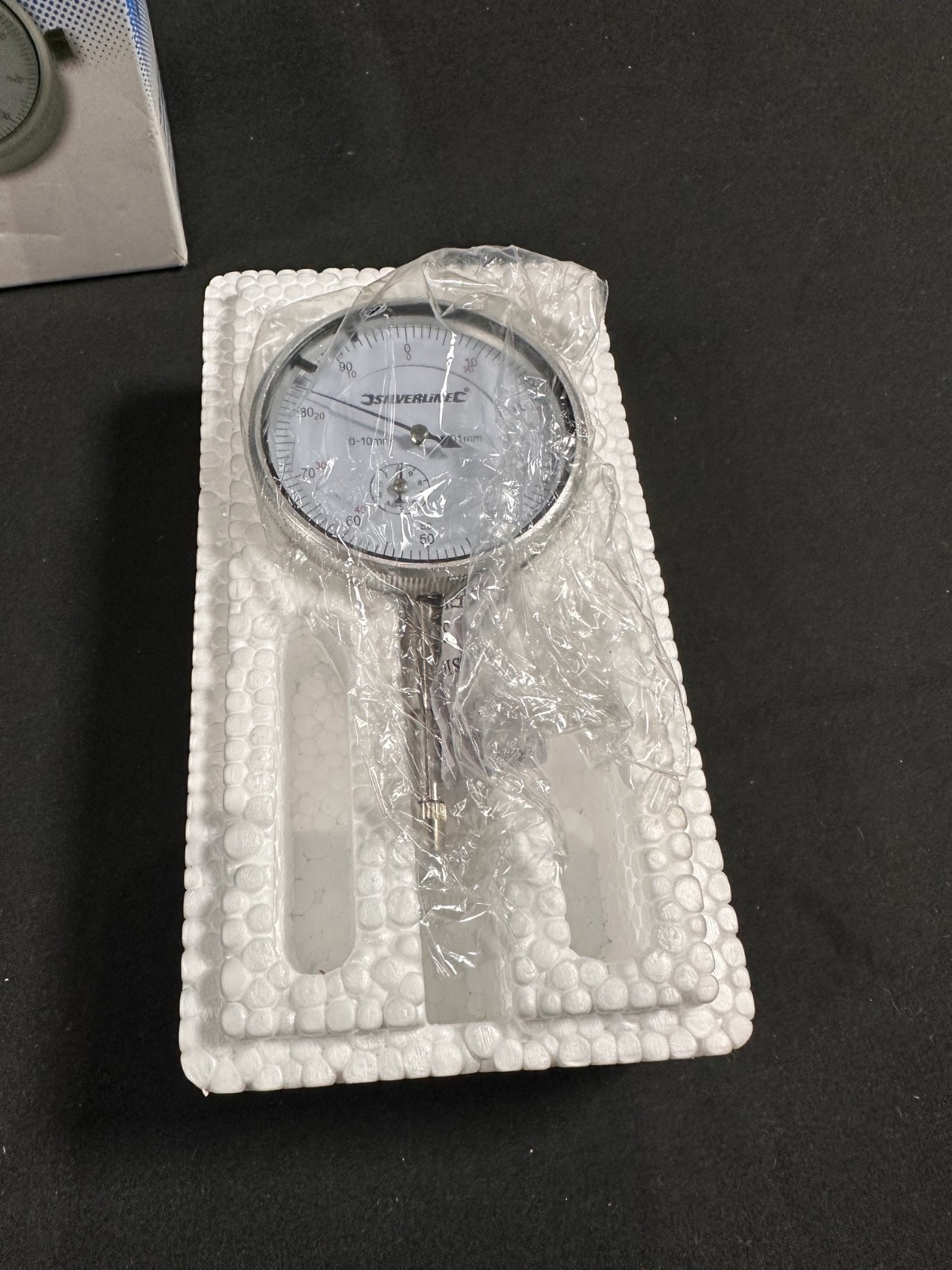 Metric Dial Indicator 0-10mm Silverline 196521 Boxed
