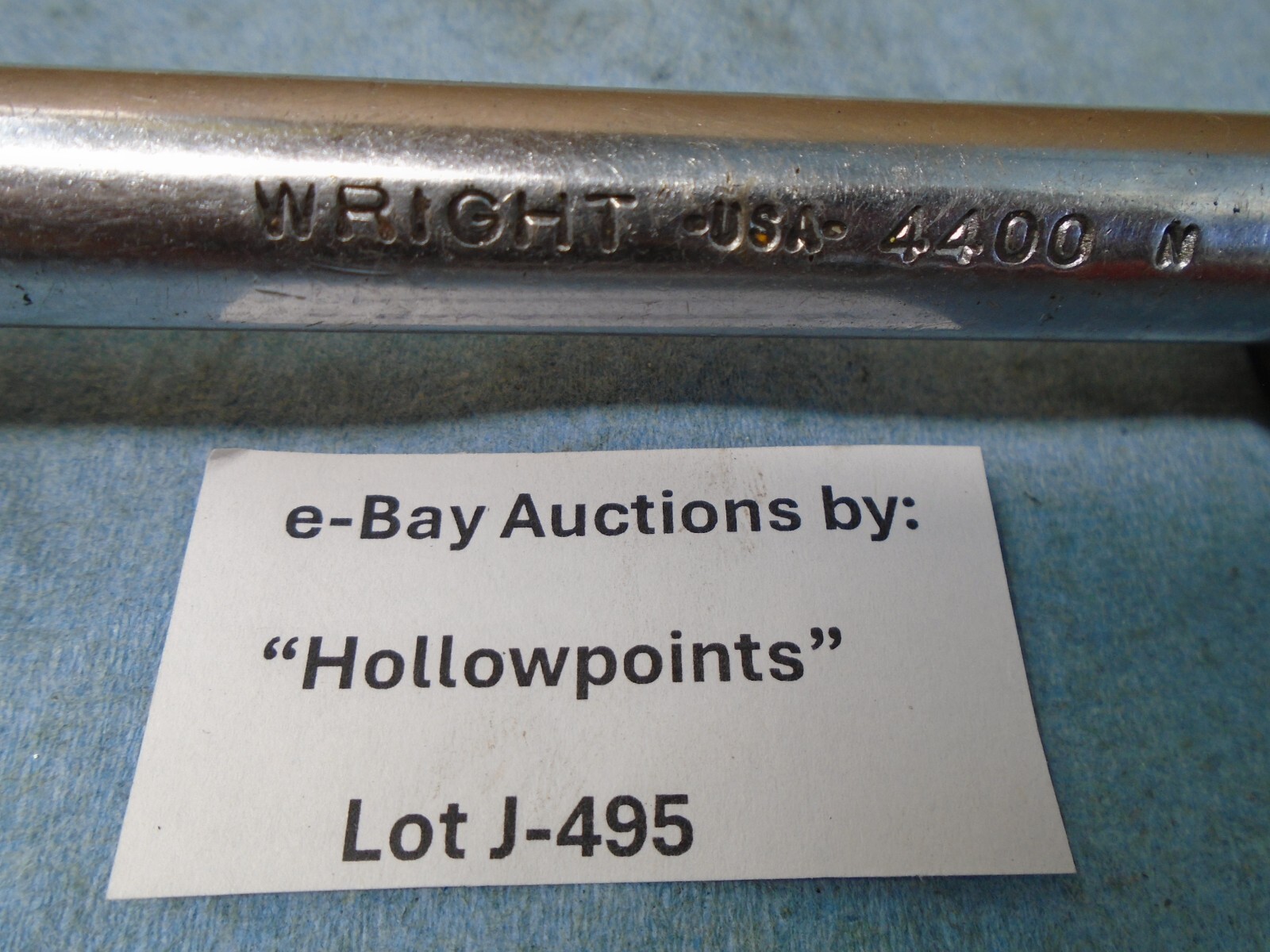 Wright 4400 Ratchet 1/2″ Drive Classic Old School Tootsie Roll Handle J495