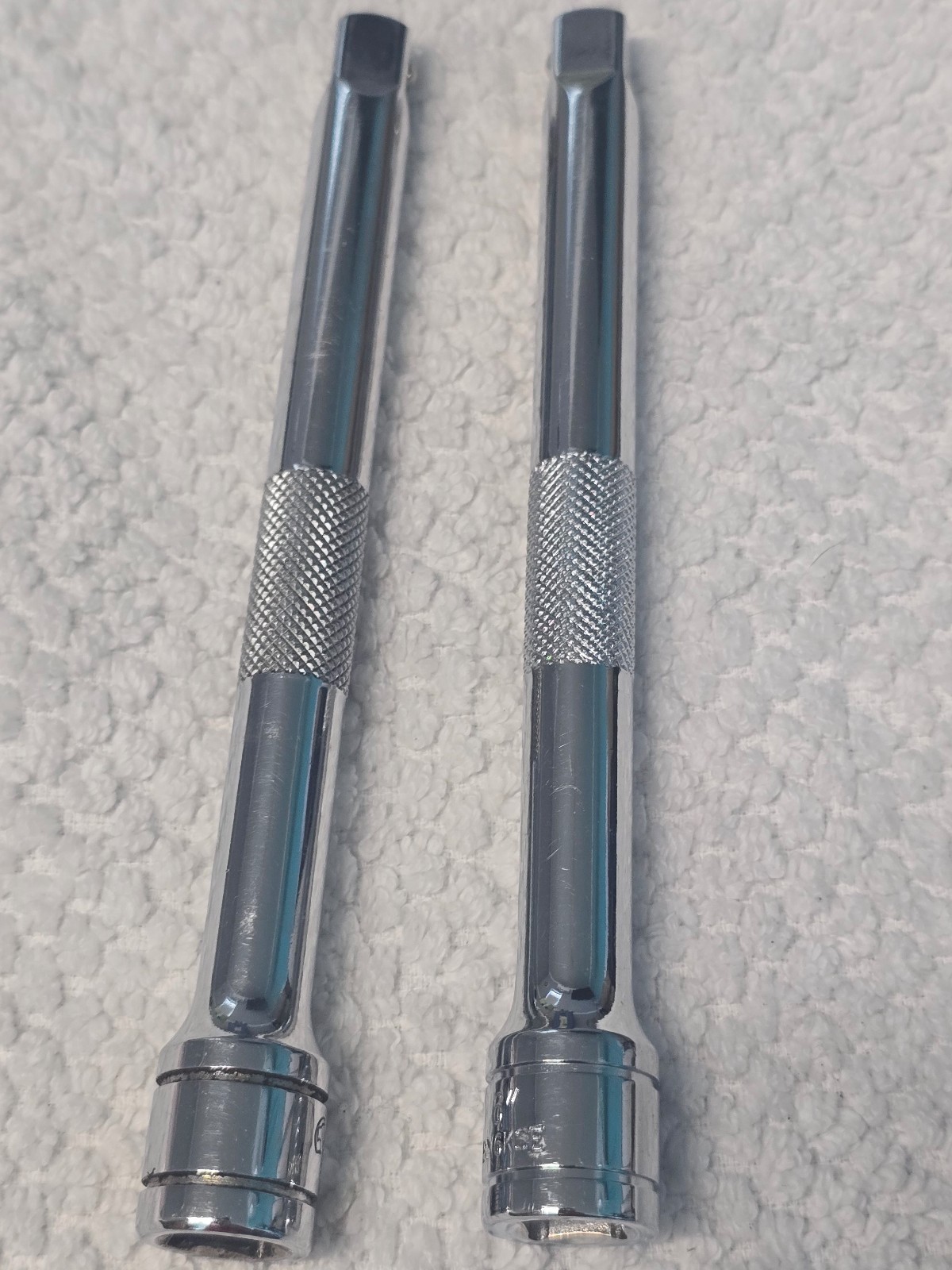 2pk Matco Tools Silver Eagle 3/8″ Drive 6″ Knurled Extension SAE 4 Point BX6KSE