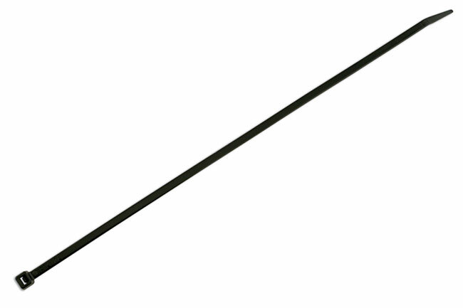 Connect 30322 Black Cable Tie 370mm x 7.6mm Pk 100