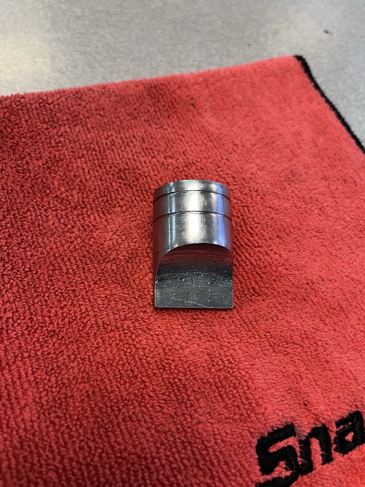 Snapon A-15 1/2 Drive 1-3/16″ Blade Width Vintage Chrome Drag Link Socket