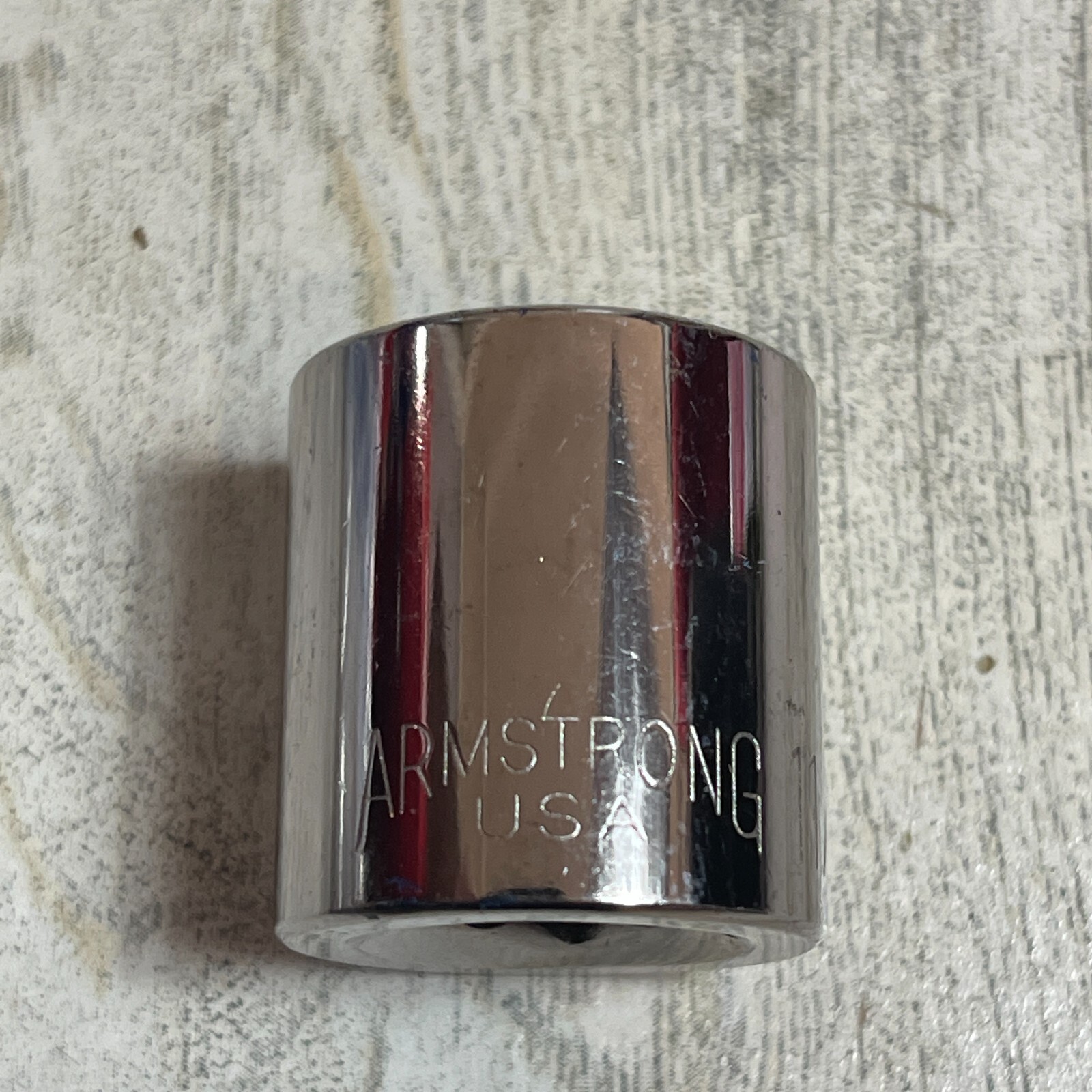NOS Armstrong 11-122 A 3/8″ Drive 11/16″ 12-Point Socket USA Made