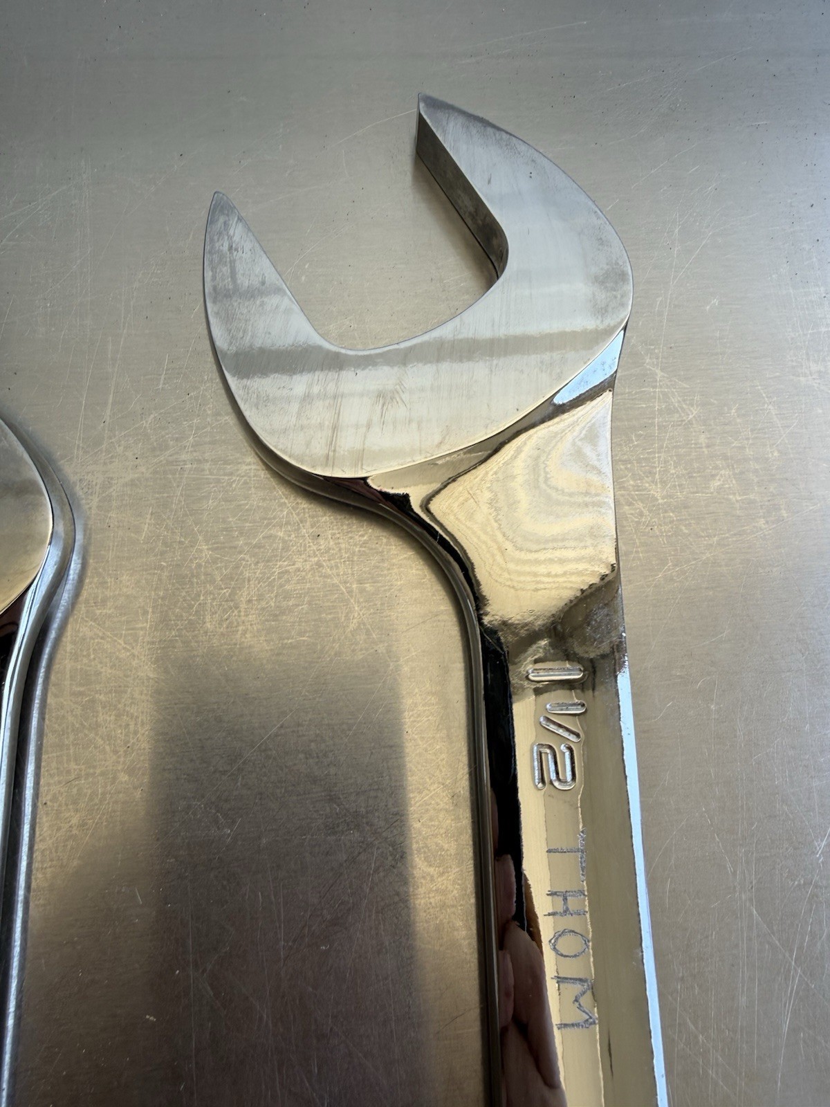 Snap-On Tools USA 2 SAE 4-Way Open-End Angle Wrench Set VS42B And VS48B Used