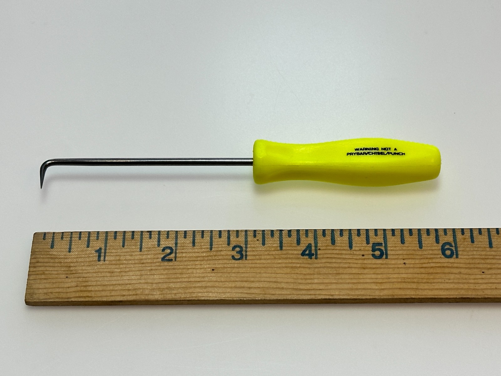 NEW Snap-on Tools USA HI-VIZ Mini Hard Handle 90° Pick, 3ASH90HV / 3ASH90