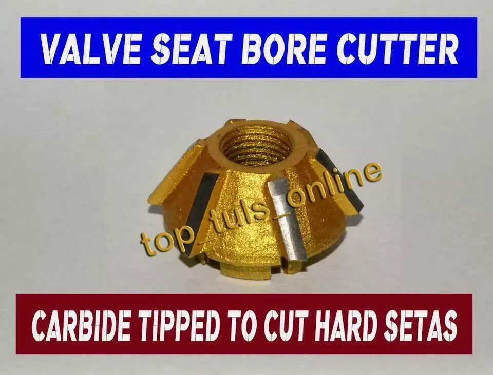 KTM,HONDA,KAWASAKI,SUZUKI JAPAN BIKES VALVE RE SEATING TOOL KIT CARBIDE HEADS