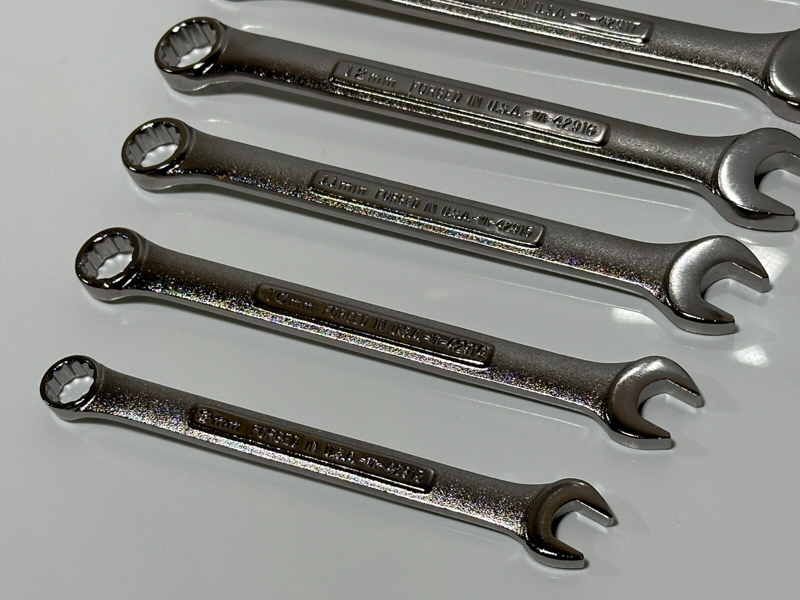 NEW Craftsman Tools USA 47001 VA 9pc Metric 9mm to 17mm Combination Wrench Set