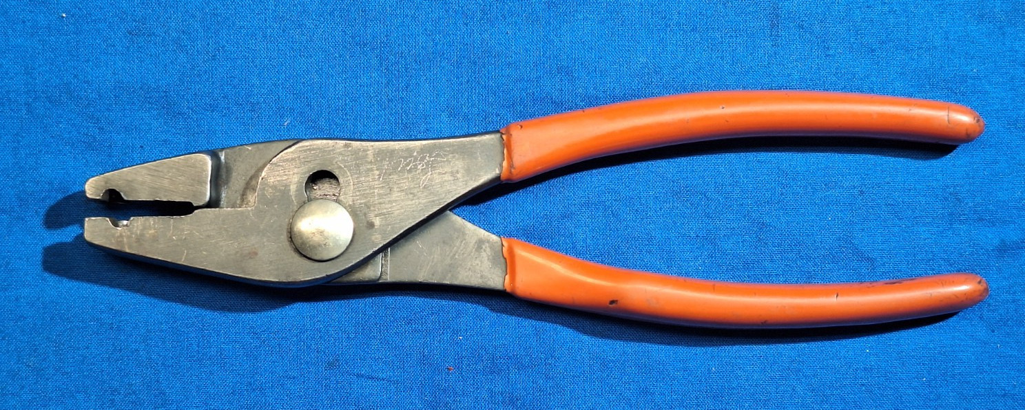 Snap-On HCP48BP 8″ pair of corbin hose clamp pliers red handles