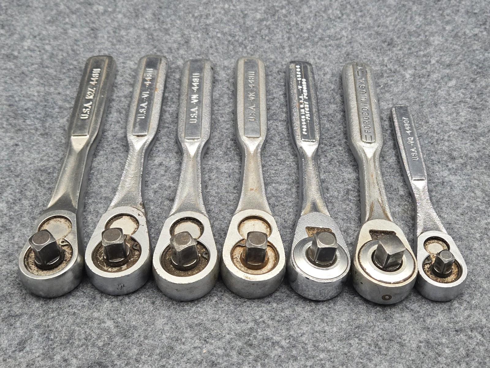 Craftsman USA 1/4″, 3/8″ Ratchet Lot of 7 Parts Repair