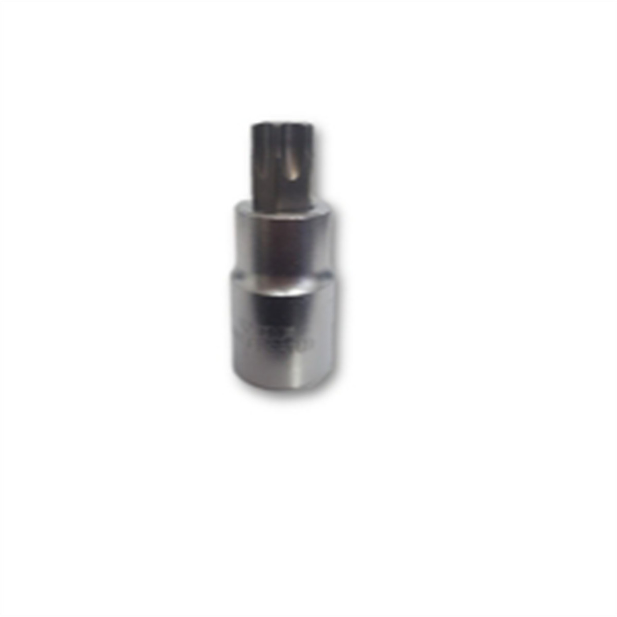 VIM Tools T60 TORX, Gun Metal Gray Bit, Satin Chrome 1/2 Inch Square Drive Bit H
